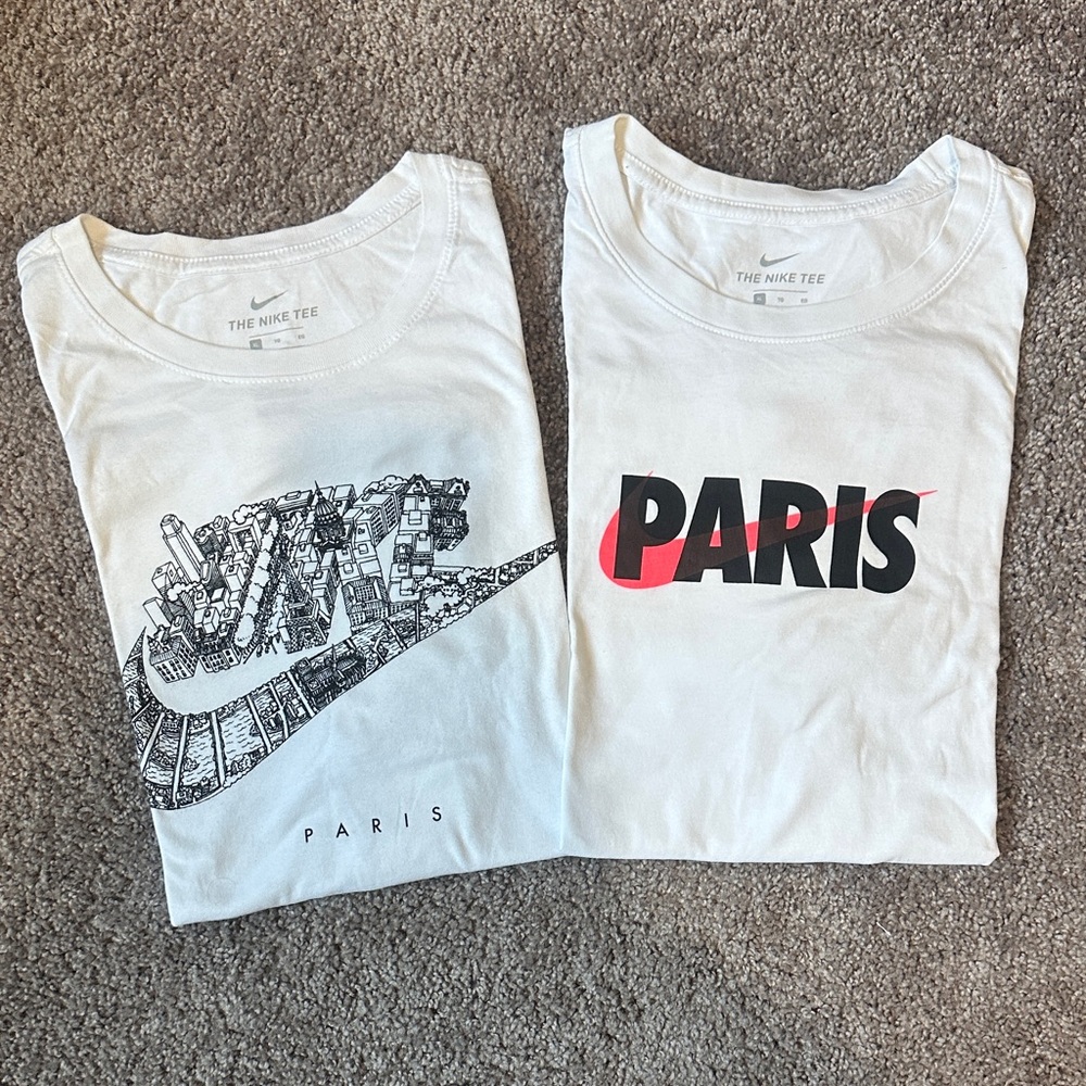 Nike Paris t-shirt bundle size XL